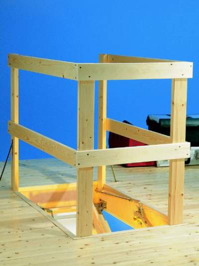 Deluxe Universal Balustrade For Loft Ladders